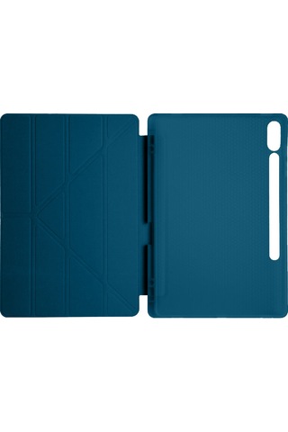 Samsung Galaxy Tab S10 Plus X820 12.4 İnç Katlanabilir Kalemlikli Standlı Akıllı Kılıf Kapaklı Kılıf