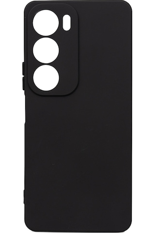 Vivo Y19s Uyumlu Kılıf Zore Biye Silikon - Siyah Siyah