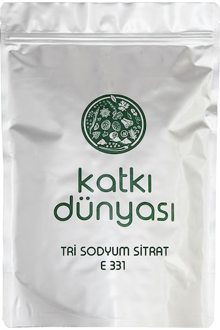Katkı Dünyası Tri Sodyum Sitrat E331 100 G Katkı Dünyası Tri Sodyum Sitrat E331 100 G