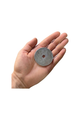 Aletçantam 55mm Büyük Kalın Demir Pul Galvanizli Şase Vida Civata Pulu -10 Adet