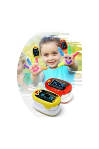 Glife K1 Pulse Oksimetre Çocuk. Pediatrik Parmak Tipi. Oled