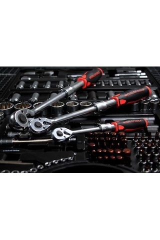 Worldforce S-ultra 156 Pc Profesyonel Lokma Takımı 1/4".3/8".1/2"