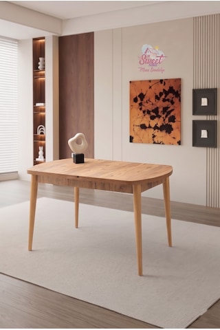 Kelebek Gizli Kaşıklıklı Açılır Mdf Masa Mutfak,salon,yemek Odası Masası 80x140 Cm Dişbudak - Siyah Kelebek Gizli Kaşıklıklı Açılır Mdf Masa Mutfak,salon,yemek Odası Masası 80x140 Cm Dişbudak - Siyah