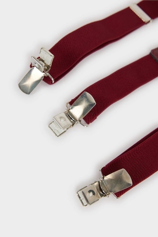 Defacto Erkek Çocuk Pamuklu 2li Takım Pantolon Askısı Papyon C0238a8nsbr2 Bordo