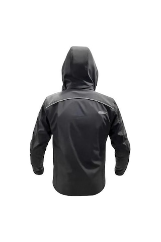 Forte Gt 1084 Babil Full Koruma 4 Mevsim Kışlık Softshell Motosiklet Montu L Beden Siyah
