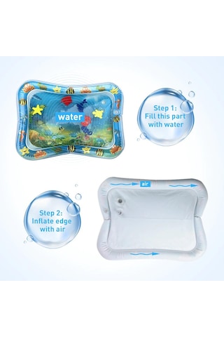 Bebek Su Oyun Matı ve Bebekler için Eğlenceli Su Oyun Matı