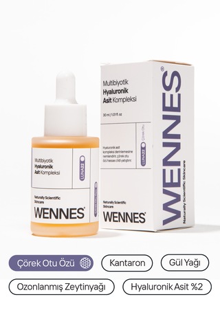 Wennes Prebiyotik Serum Multibiyotik Hyaluronik Asit Serum Set﻿﻿i