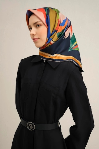 Armine Dj Saf İpek Eşarp 9340d02 Twill İpek -55 Lavivert