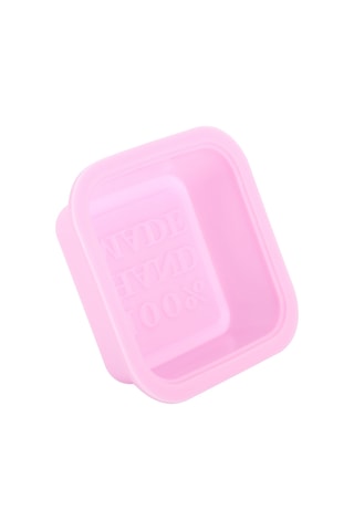 Ximistore9 5'li Pembe Silikon Kalıp: El Yapımı Sabun, Çikolata, Mum Ve Pasta İçin Yüksek Sıcaklık Dayanıklı Pembe