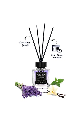 Alya Nature's Scents Angel's Dream + Bubble Gum + Gardenia Bambu Çubuklu Oda Kokusu 3 x 100 ML