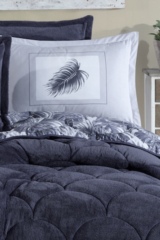 Nordqueen Wellsoft Tek Kişilik Uyku Seti Çift Taraflı Puma Lacivert