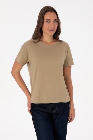 U.S. Polo Assn. U.s. Polo Assn. Kadın Haki Tişört 50320031-vr027