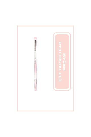 Devobis Dual Ended Eyeshadow Brush - Far Fırçası