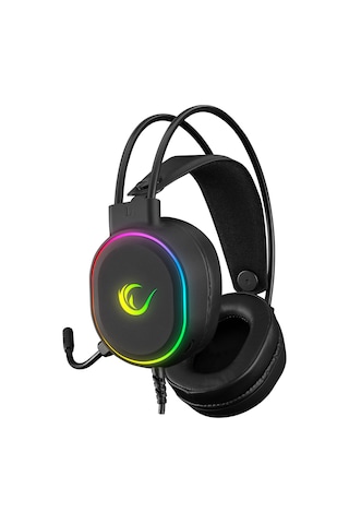 Rampage Kulaklık Rogue Sıyah Usb Rgb Ledlı Gamıng Esnek Mıkrofonlu Oyuncu