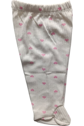 Kız Bebek Zıbın, Hastane Çıkışı Çocuk Penye Tavşanlı 3 Lü Set Pembe