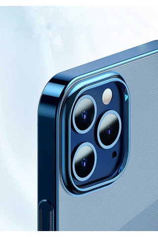 Apple Uyumlu iPhone 12 Pro Kılıf Zore Pixel Kapak Lacivert