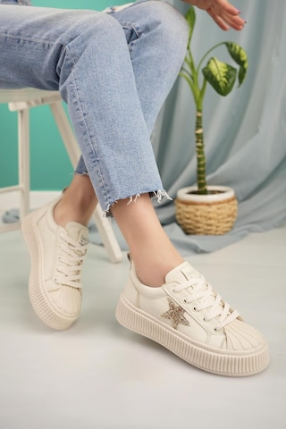 Nesil Shoes Dvm 3100 Bej Kadın Sneakers-bej Bej