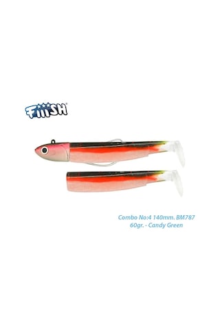 Fiiish Bm140/4 Bm787 Combo Deep 60Gr. Candy Green Silikon