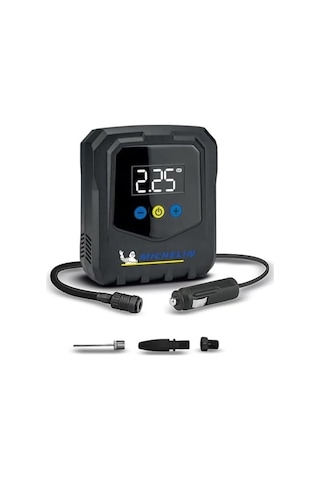 Mc34624 12volt 120 Psı Ayarlanabilir Dijital Basınç Göstergeli Hava Pompası
