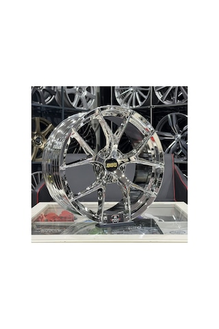 19 İnç 5x120 F10 F30 Uyumlu Bbs Fı-r Hava Kanallı Forged Krom Jant Modeli 4adet