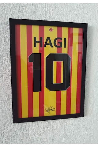 Hagi Forma Tasarımlı Poster Tablo Çerçeve 2 MM Camlı 21x30 CM