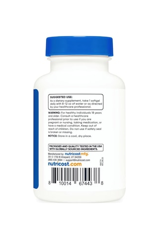 Nutricost Vitamin D3 2000 İu Softgels, 240 Softgels.abd Menşei