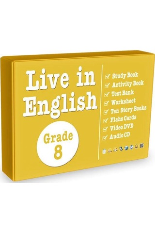 8. Sınıf İngilizce Öğrenme Seti Live in English