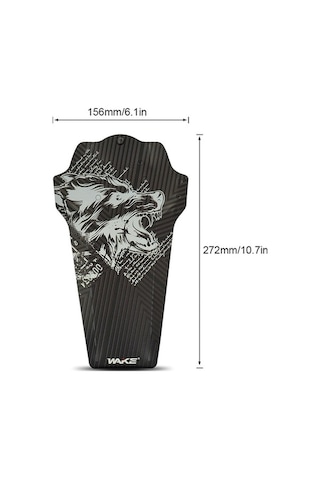 Pazly Takım Seti Renkli Bisiklet Çamurluk Koruyucu Ön Ve Arka Lastik Koruma 1 Ly Çok Renkli Çok Renkli