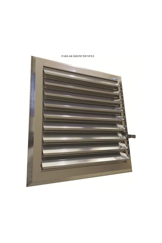 Ecovent 45X45 Alüminyum Menfez Panjur Banyo Wc Havalandırma
