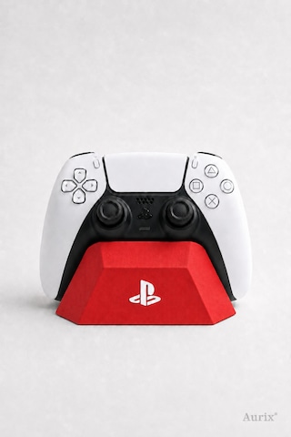 Playstation Dualsense Joystick Standı - Joystick Kol Tutucu Kırmızı