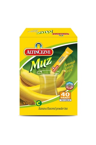 Altıncezve Muz Aromalı Tek İçimlik İçecek Tozu 40 x 1.5 G
