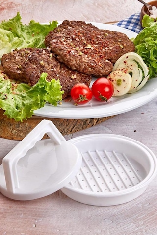 Bev Kitchen 2 Adet Hamburger Ve Köfte Kalıbı Şekillendirici Pratik Köfte Yapma Aparatı