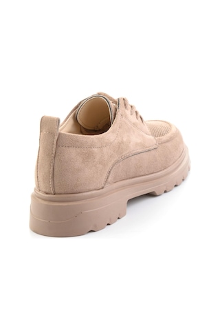 Bambi Vizon Kadın Loafer Ayakkabı K01536103372 Vizon