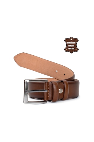 Pierre Cardin Pc401 Erkek 4 Cm Hakiki Deri Kemer Camel-camel Camel
