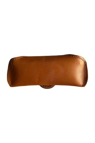 Lnleather Gerçek Deri Gözlük Kılıfı Açık Kahve 95838127