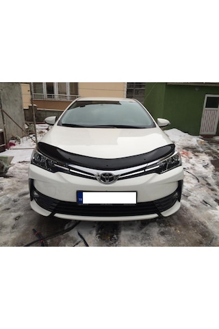 Toyata Corolla Uyumlu Kaput Rüzgarlığı 2013 Sonrası Parlak Siyah