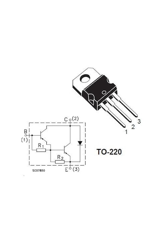 Bdx53C - To220 Npn Transistör