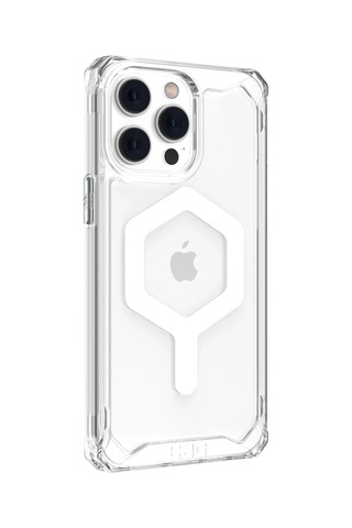 Mey İthalat iPhone Uyumlu 14 Pro Kılıf Uag Plyo Magneticsafe Silikon - Şeffaf