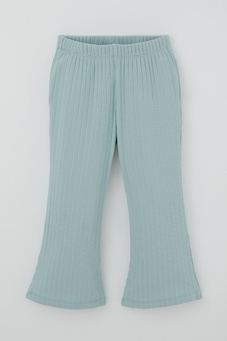 Breeze Kız Çocuk Taytlı Takım Sevimli Fiyonklu Tavşancık Baskılı 1.5-5 Yaş , Pudra