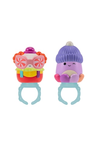 Squish-a-longs 8 Figür + Yüzük Set Seri 1 Al0082
