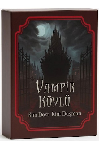Vampir Köylü Rol Yapma Ve Cesaret Oyunu - Eğlenceye Hazır Mısın Vampiri Bulabilecek Misin