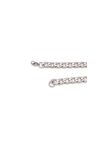 Çelik Zincir 316l Unisex Figaro Model 6.5 Mm Zn-295 Gri
