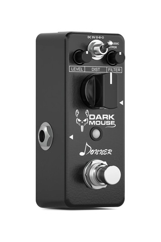 Donner Dark Mouse Distortion Pedal Siyah