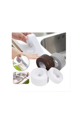 Tineke Su Sızdırmaz Geçirmez Bant Lavabo Küvet Kenar Bandı Küvet Duş 3,2 M X 38 Genel
