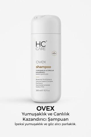 Hc Care Ovex İpeksi Yumuşaklık ve Parlaklık Şampuanı 300 ML