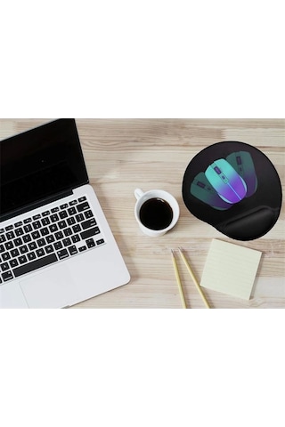 Ontech - Inca Imps-009 Bılek Desteklı Sılıkon Mouse Pad