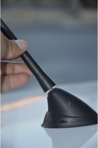 Çubuk Anten Metrik M6 40cm Tüm Araçlara Uyumlu Çubuk Anten Tavan Anteni