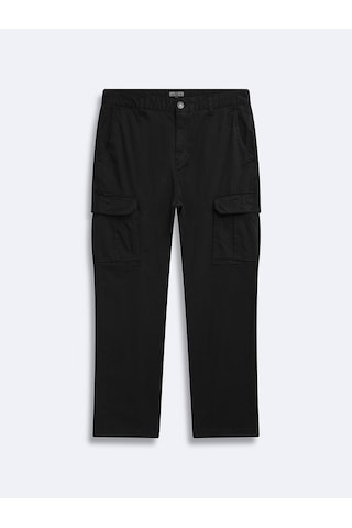 LTB Düz Paça Kargo Siyah Pantolon