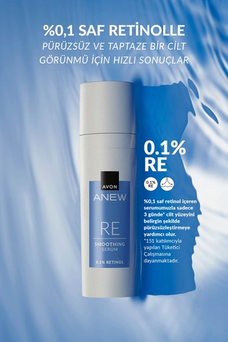 Avon Anew Re Pürüzsüz Görünüm Veren Serum 30 ML
