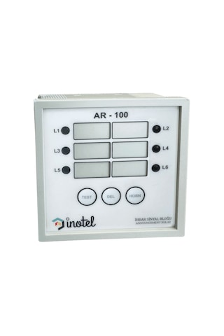 İnotel Ar-100 6 İhbarlı Sinyal Bloğu 8 Röle Çıkışlı